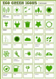 ECO GREEN ICONS