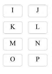 The alphabet 