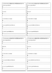 English Worksheet: Verb to be