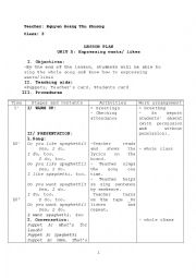 English Worksheet: test for grade 3