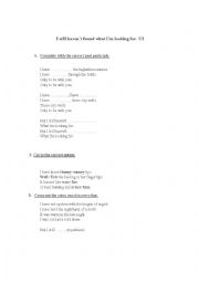 English Worksheet: Song: I still havent found what Im looking for- U2