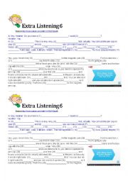 English Worksheet: Listening Comprehension: Magic Pen Cap