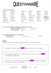 English Worksheet: Wishes with Reasons - Because