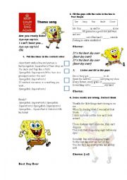 Spongebob theme song