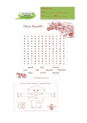English Worksheet: math and numbers