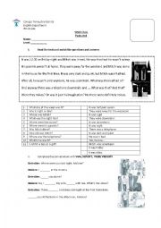 Past simple Worksheet