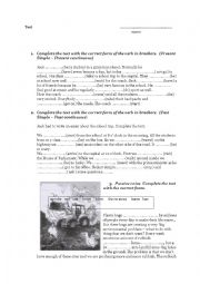 Grammar worksheet