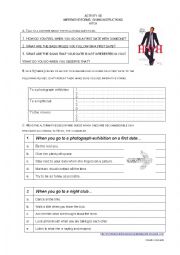 English Worksheet: Hitch - Imperative forms