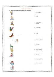 English Worksheet: family chores