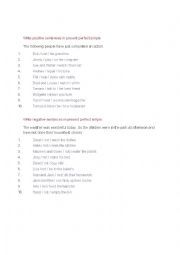 English Worksheet: comparative