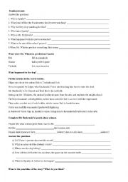 English Worksheet: Frankenweenie - worksheet exercises