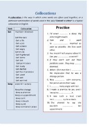 Collocations 