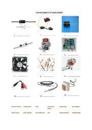 components of amplifier