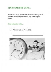 English Worksheet: guess who