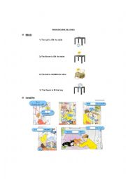 English Worksheet: Prepositions of place