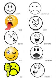 English Worksheet: feelings