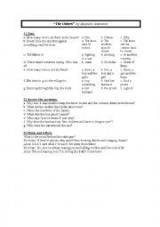 English Worksheet: Movie session: 