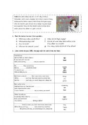 English Worksheet: Set fire to the rain song worksheet