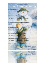 English Worksheet: The Snowman