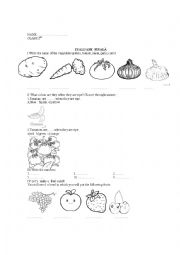 English Worksheet: evaluation 