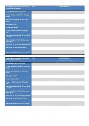 English Worksheet: Questions about food
