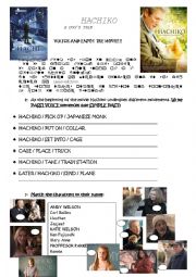 English Worksheet: Hachiko Movie