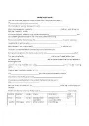 English Worksheet: Medical Word Gap Fill Letter B and C