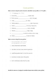 English Worksheet: Saxon genitive