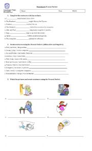 English Worksheet: Present Perfect exercises