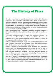The History of Pizza