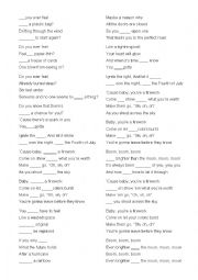 English Worksheet: 