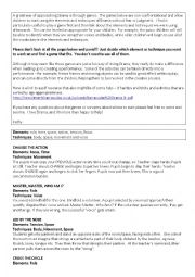 English Worksheet: Drama Games List