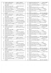 English Worksheet: gerunds and infinitives part 2