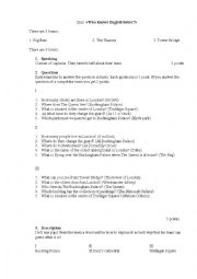 English Worksheet: Quiz 