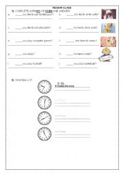 English Worksheet: Present Simple