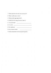 English Worksheet: Allo, Allo!