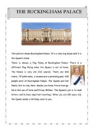 English Worksheet: London sights