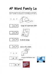 Phonics -ap