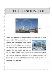 English Worksheet: London sights