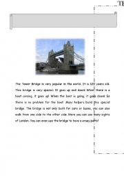 London sights - The Tower bridge