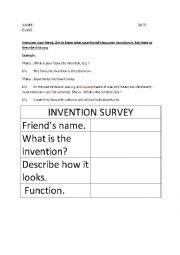 English Worksheet: Intervention Interview