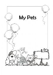 English Worksheet: My Pets