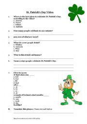 St Patricks Day Video Exercise