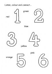 Numbers and Colours