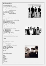 English Worksheet: U2 - every breaking wave - listening