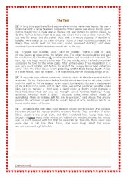 English Worksheet: human rights: the story of a slave