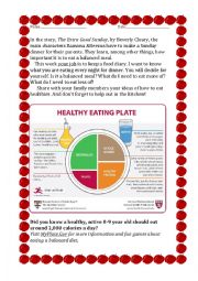 English Worksheet: Food Diary