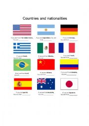 Countries and nationalities