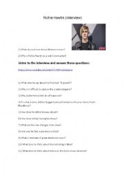 English Worksheet: Richie Hawtin (interview)