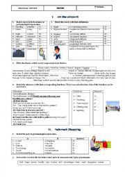 English Worksheet: Review